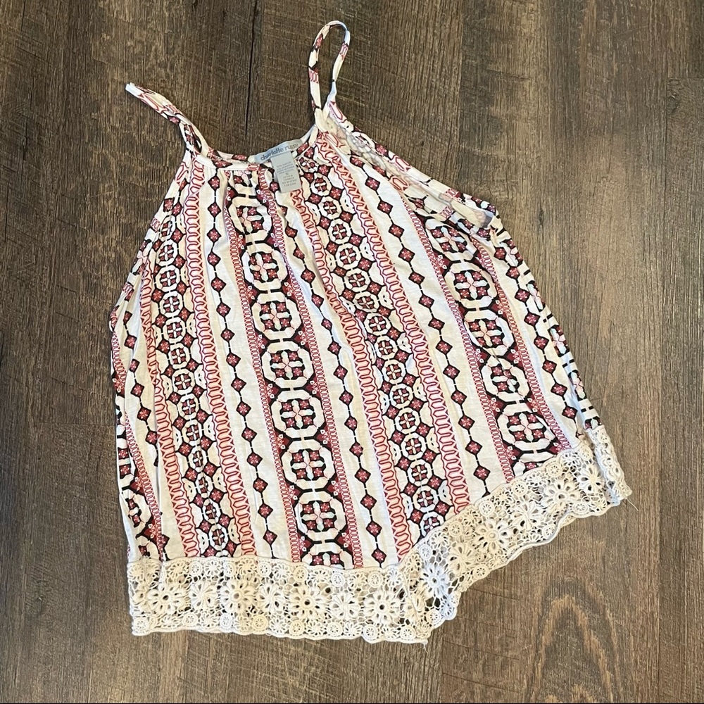 Patterned tank top